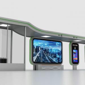 digital bus shelter